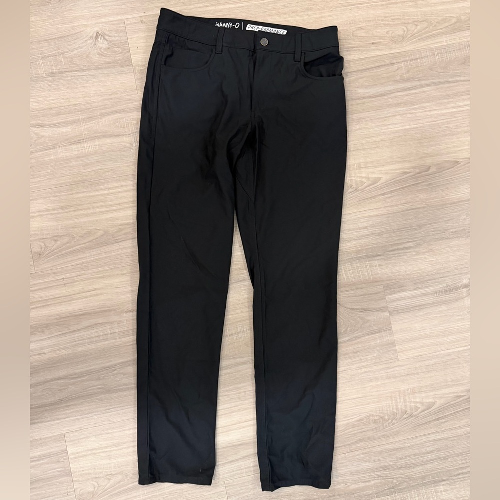 johnnie-O Prep-formance Black Golf Dress Pants 32x32